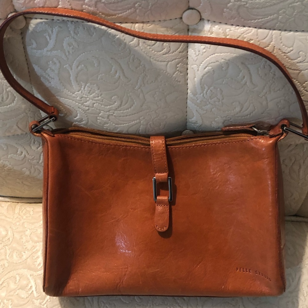 Wilson’s pelle studio Italian leather brown
